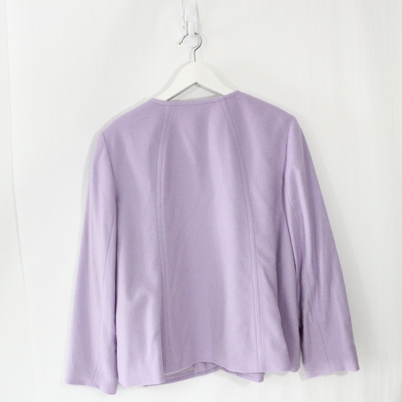 Talbots Wool Jacket sz 14W Woman Plus Size Blazer NEW classic style Fall - Picture 4 of 10